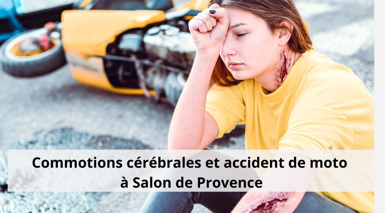 Commotions cerebrales et accident de moto