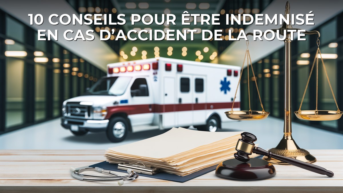 10 conseils pour être indemnisé en cas d’accident de la route