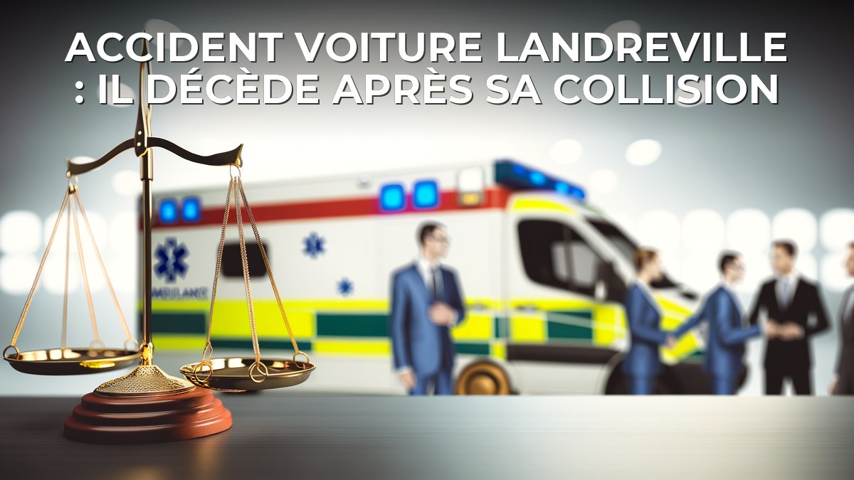 Accident voiture Landreville : il décède après sa collision