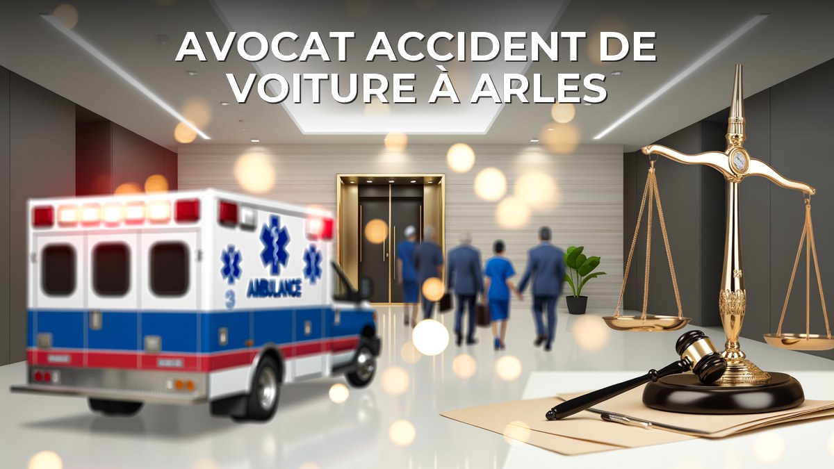 Avocat accident de voiture à Arles