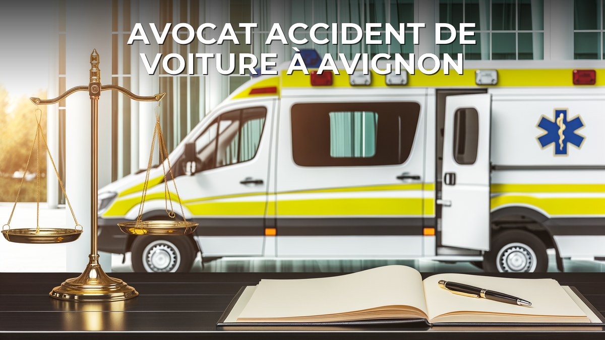 Avocat accident de voiture à Avignon