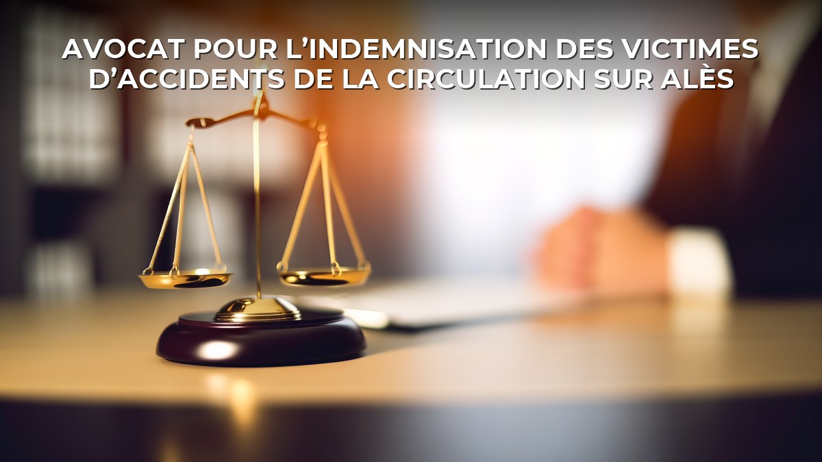 Avocat pour l’indemnisation des victimes d’accidents de la circulation sur Alès