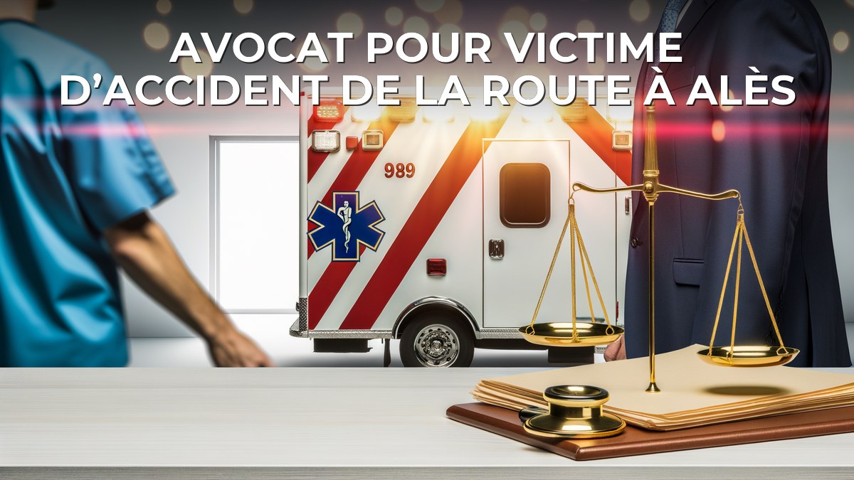 Avocat pour victime d’accident de la route à Alès