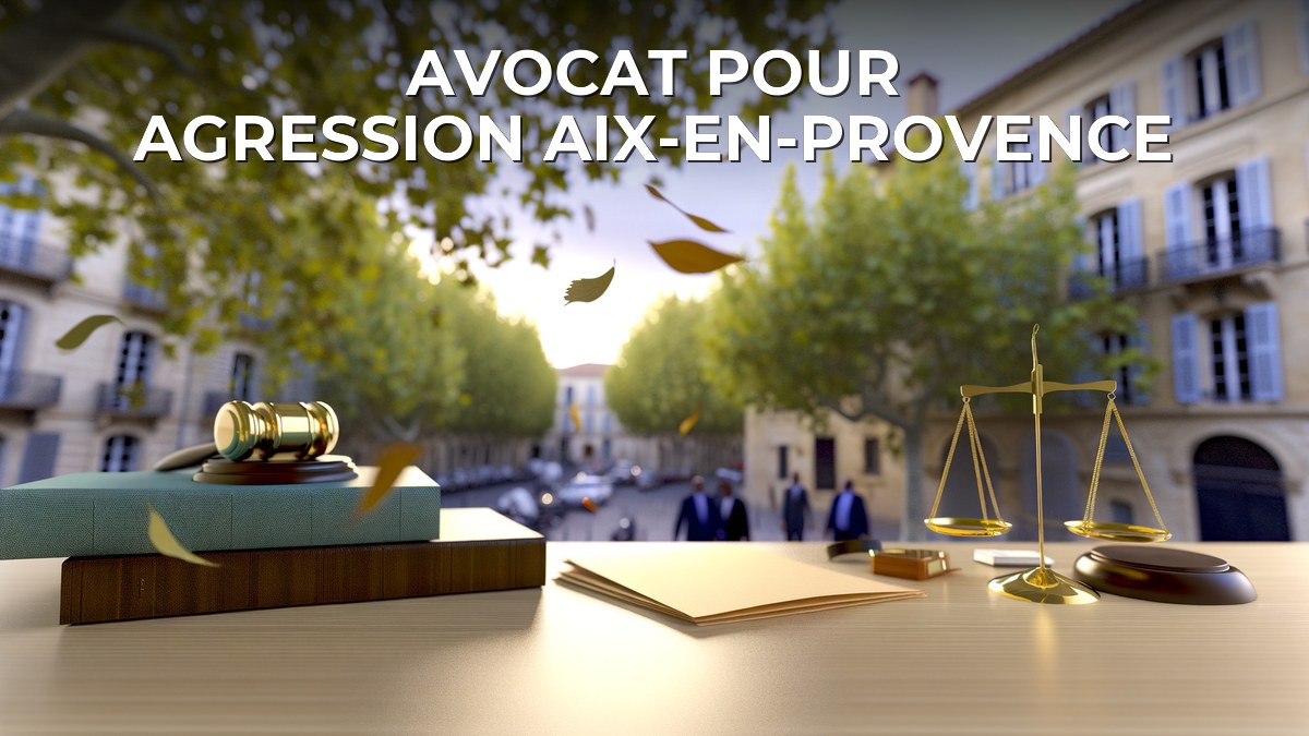 Avocat pour agression Aix-en-Provence