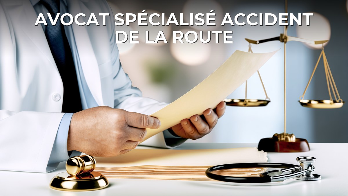 Avocat spécialisé accident de la route