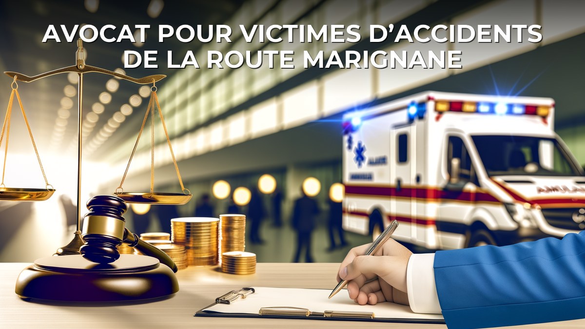 Avocat pour victimes d’accidents de la route Marignane