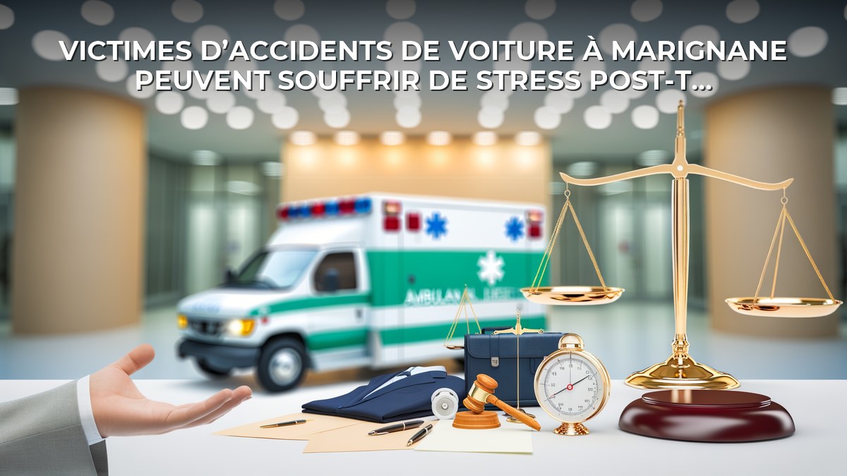 Victimes d’accidents de voiture à Marignane peuvent souffrir de stress post-traumatique