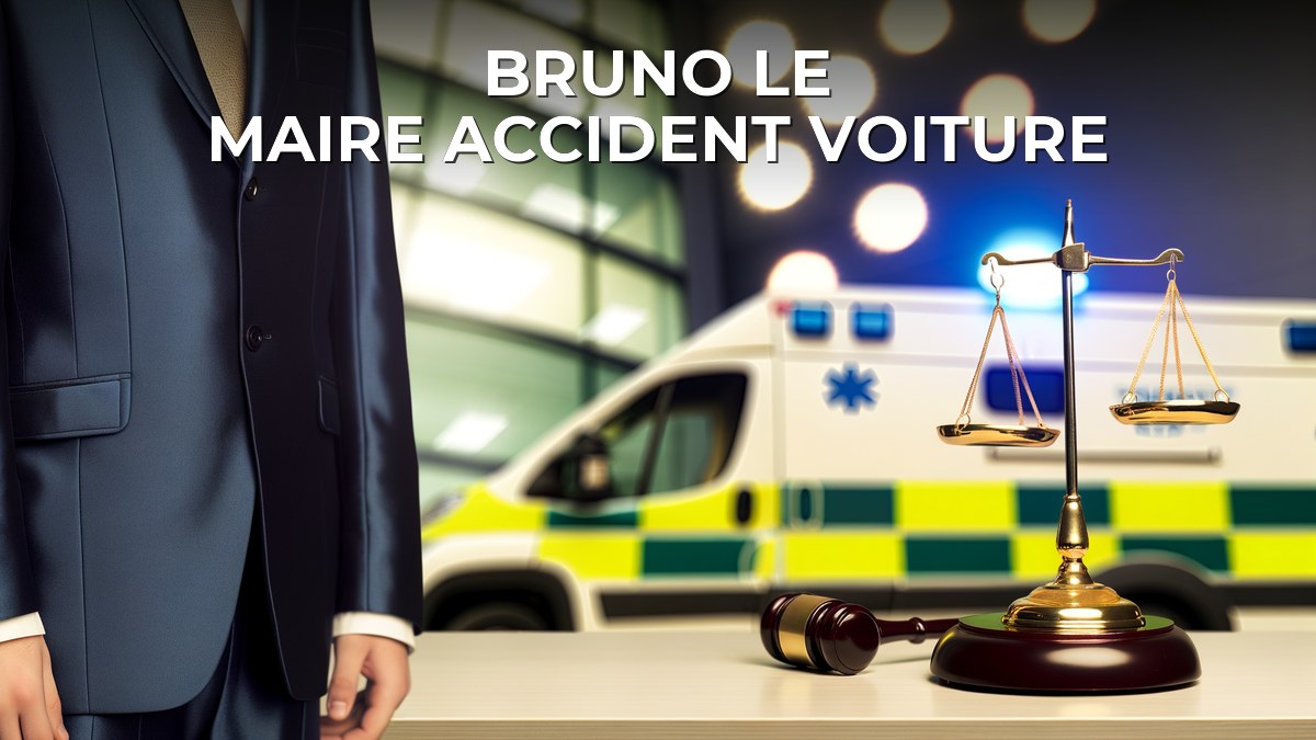 Bruno Le Maire accident voiture​