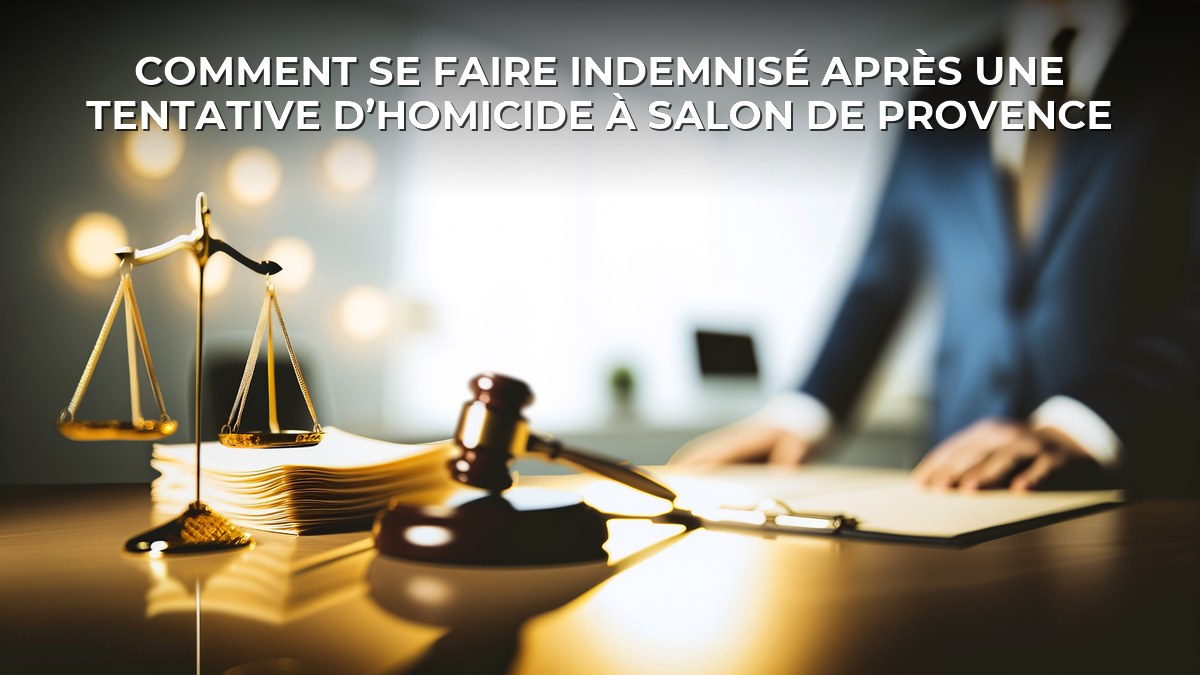 Comment se faire indemnisé après une tentative d’homicide à Salon de Provence