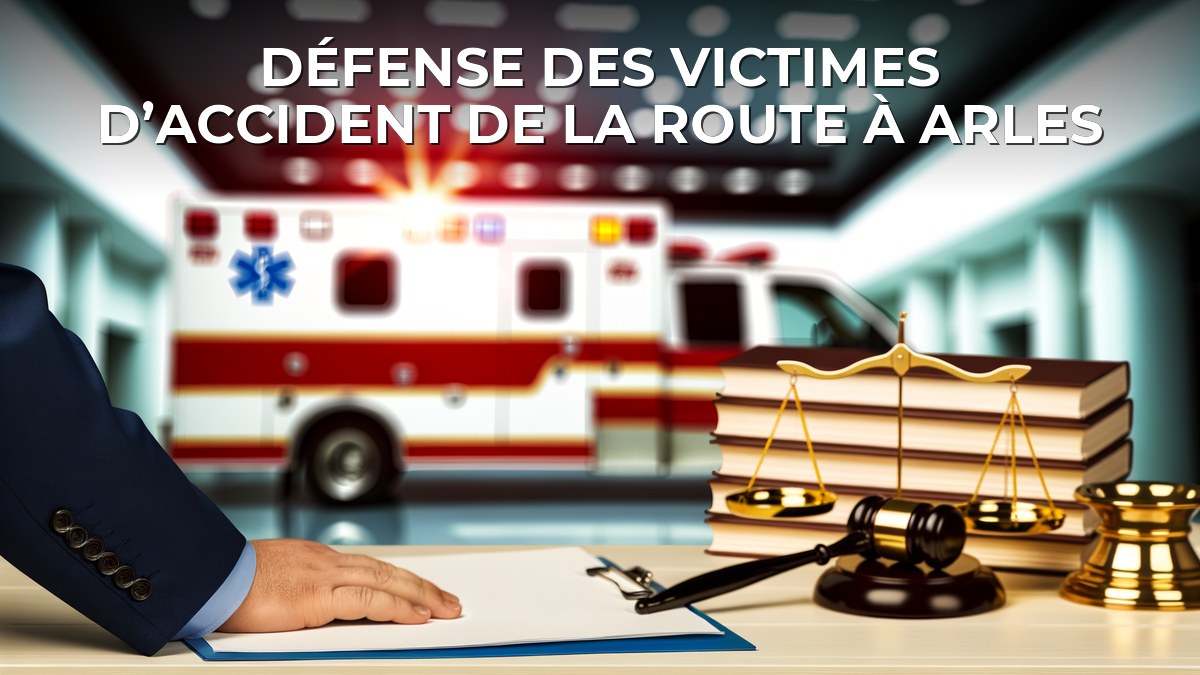 Défense des victimes d’accident de la route à Arles