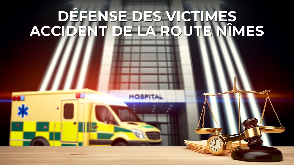 Défense des victimes accident de la route Nîmes