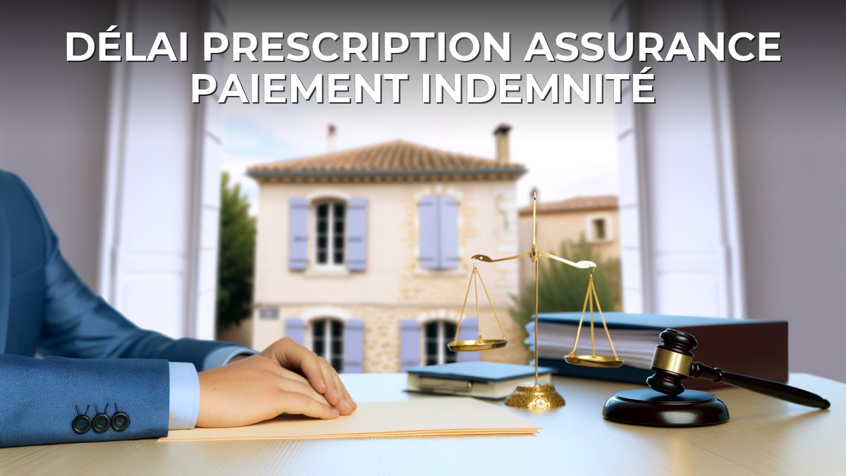 Délai prescription assurance paiement indemnité