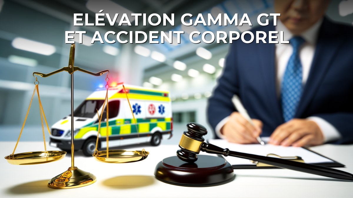 Elévation gamma gt et accident corporel
