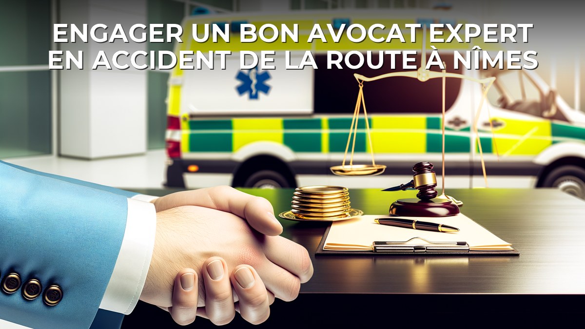 Engager un bon avocat expert en accident de la route à Nîmes