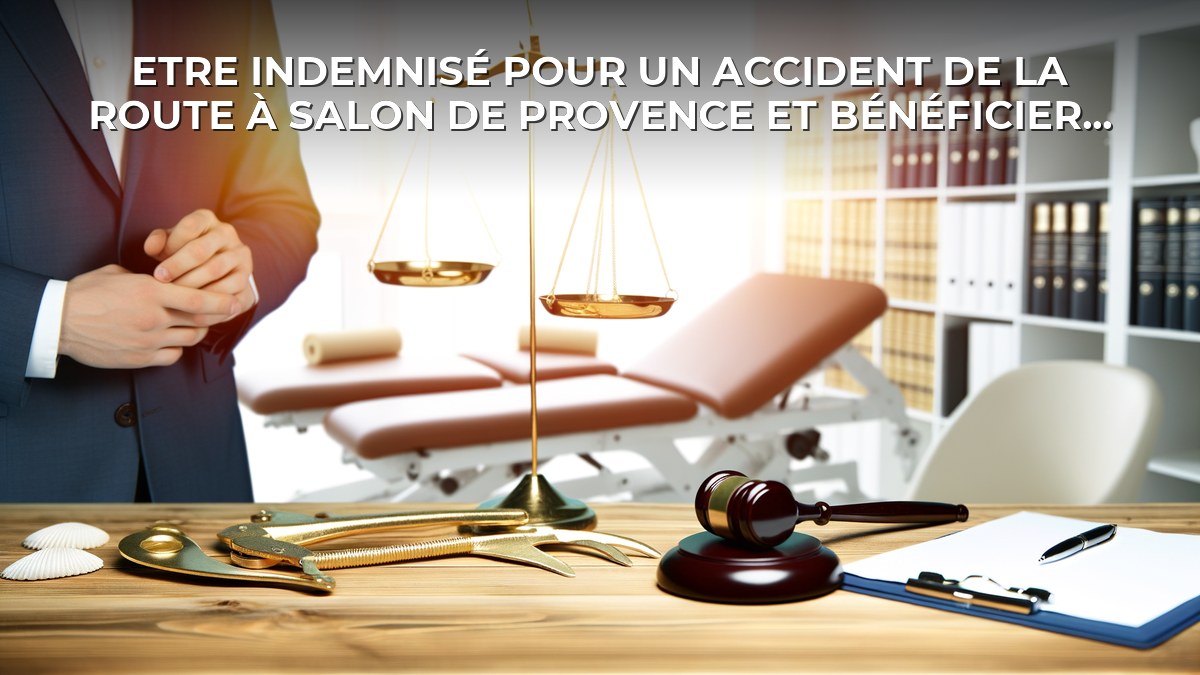Etre indemnisé pour un accident de la route à Salon de Provence et bénéficier d’un avocat spécialisé