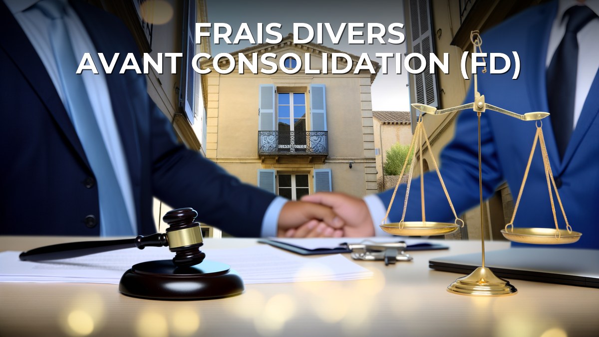 Frais divers avant consolidation (FD)