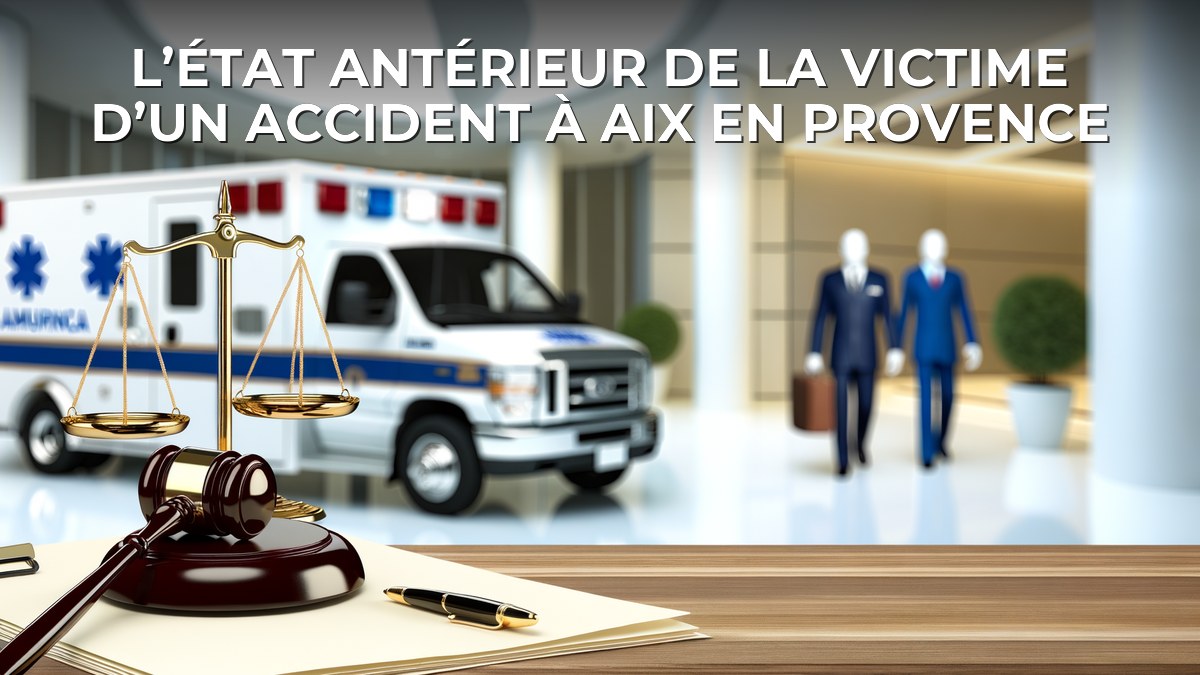 L’état antérieur de la victime d’un accident à Aix en Provence