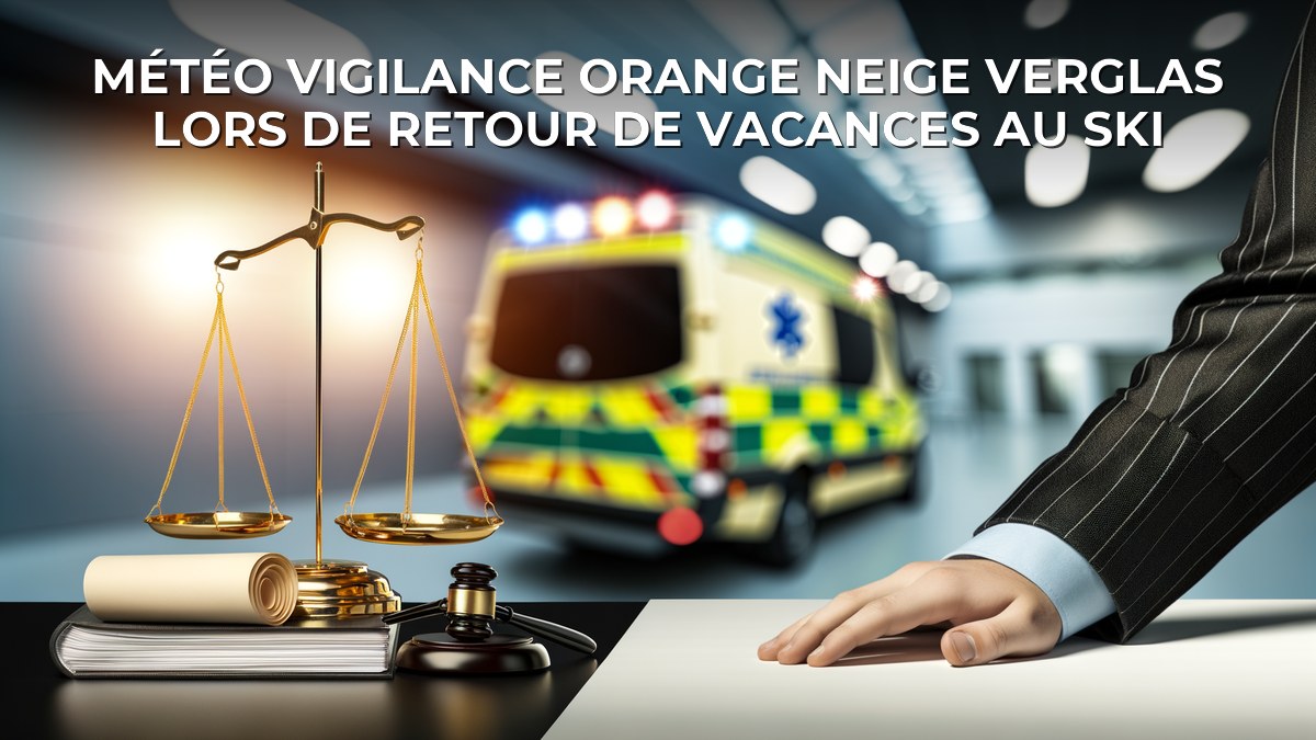 Météo vigilance orange neige verglas​ lors de retour de vacances au ski