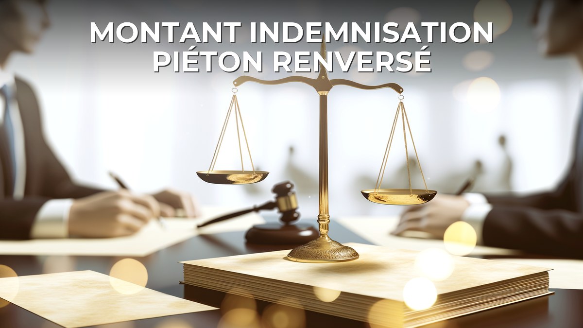 Montant indemnisation piéton renversé