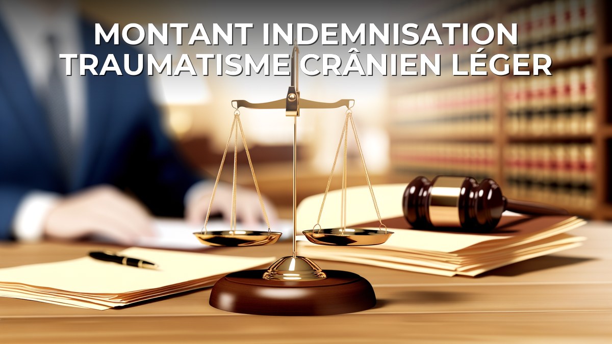 montant indemnisation traumatisme crânien léger