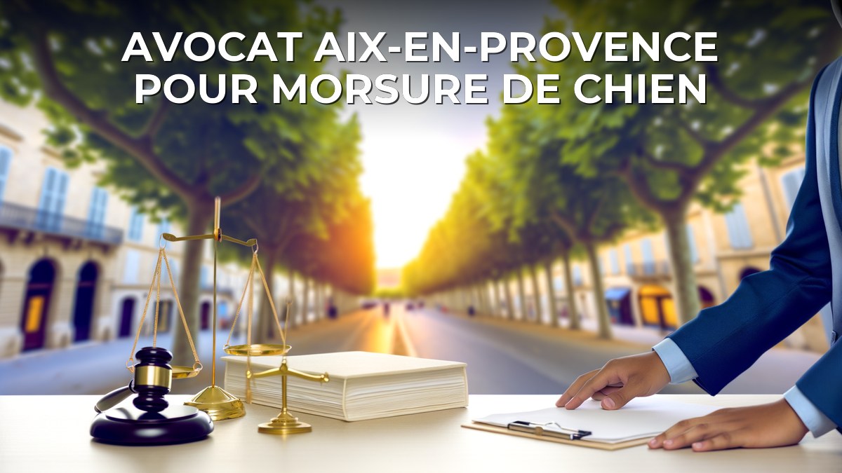 Avocat Aix-en-Provence pour morsure de chien