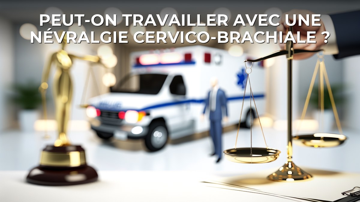 Peut-on travailler avec une névralgie cervico-brachiale ?