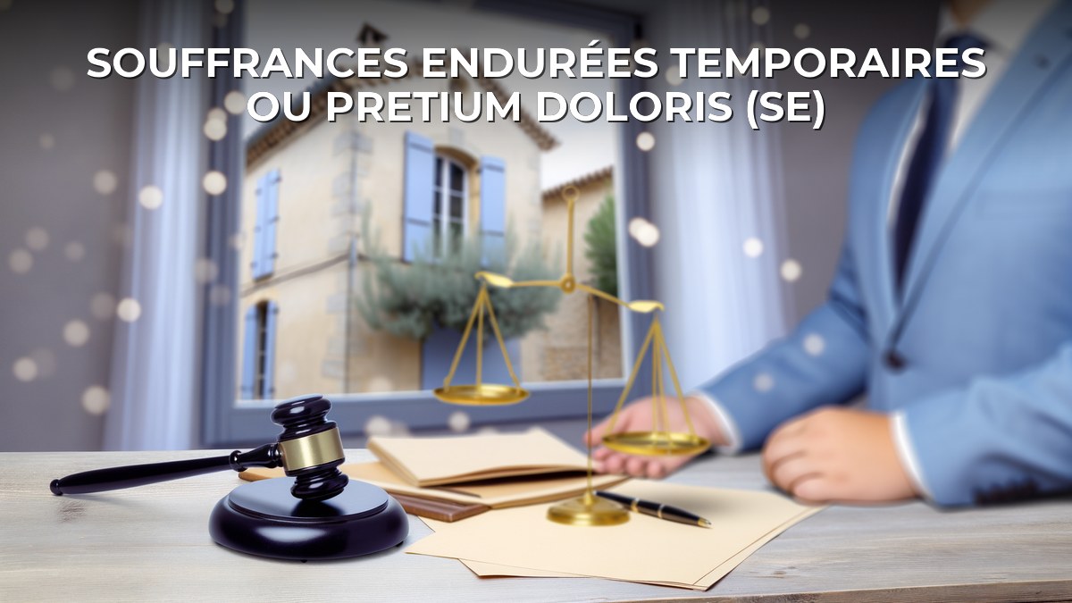 Souffrances endurées temporaires ou pretium doloris (SE)