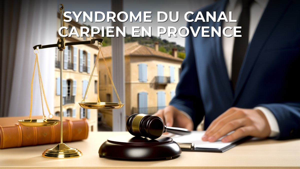 Syndrome du canal carpien en Provence