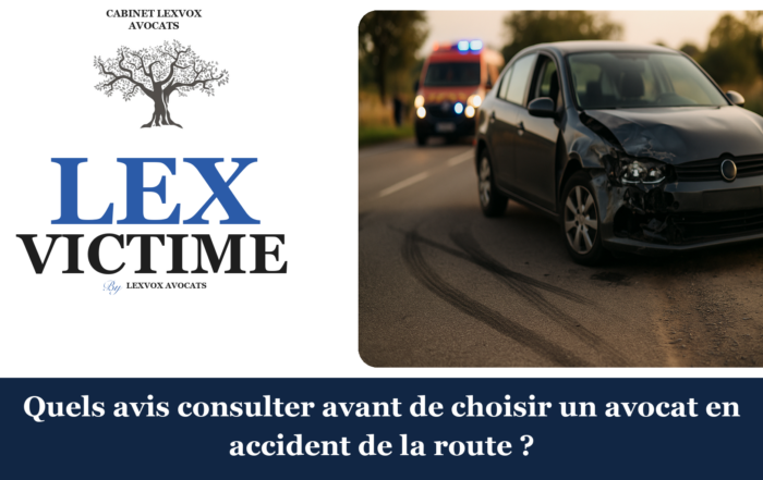 Quels avis consulter avant de choisir un avocat en accident de la route ?