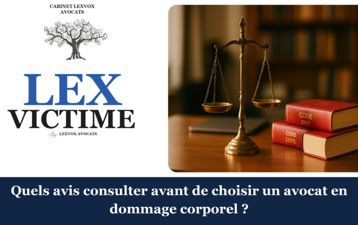 Quels avis consulter avant de choisir un avocat en dommage corporel ?