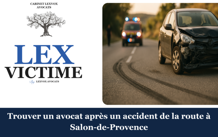 Trouver un avocat après un accident de la route à Salon-de-Provence