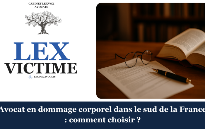 Avocat en dommage corporel dans le sud de la France : comment choisir ?