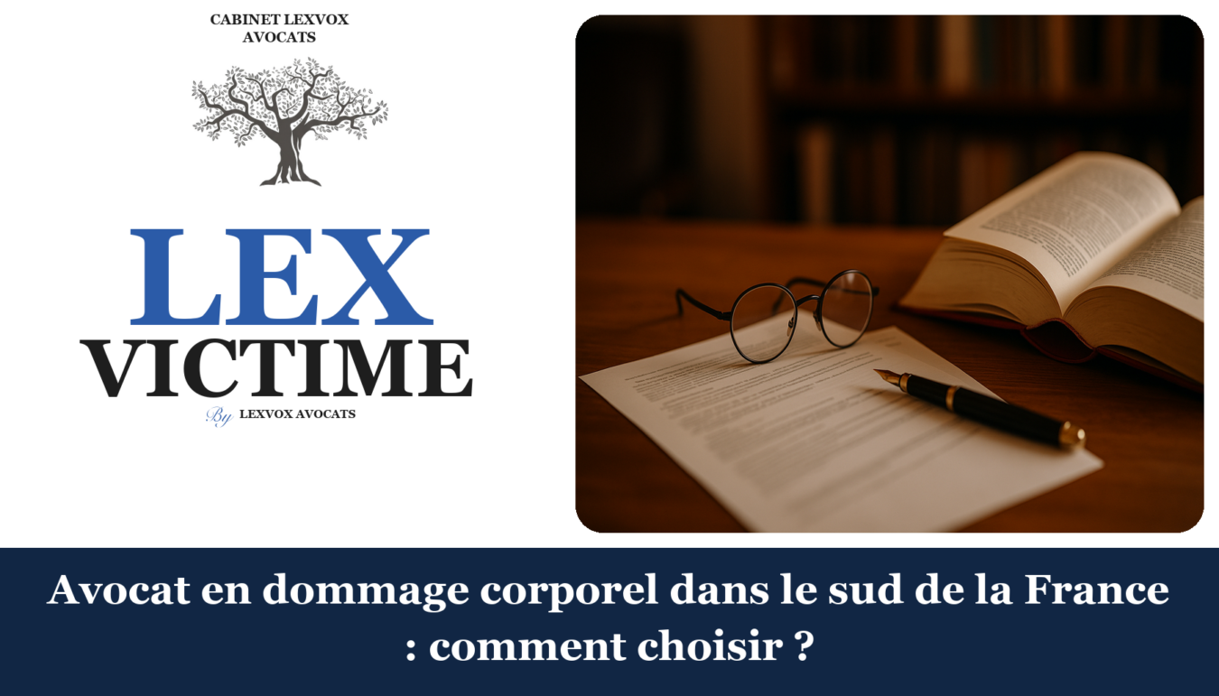 Avocat en dommage corporel dans le sud de la France : comment choisir ?