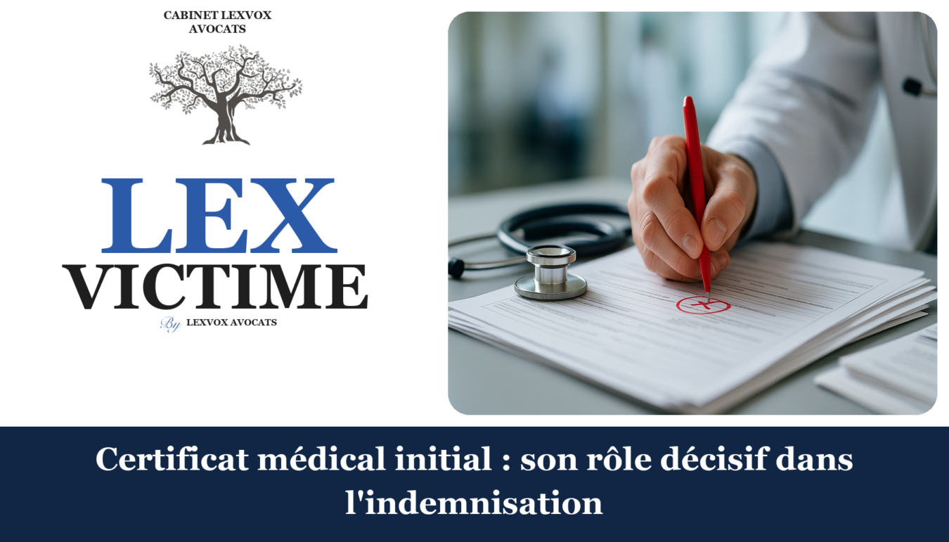 Certificat médical initial : son rôle décisif dans l'indemnisation