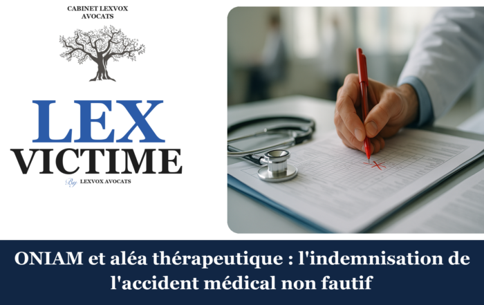 ONIAM et aléa thérapeutique : l'indemnisation de l'accident médical non fautif