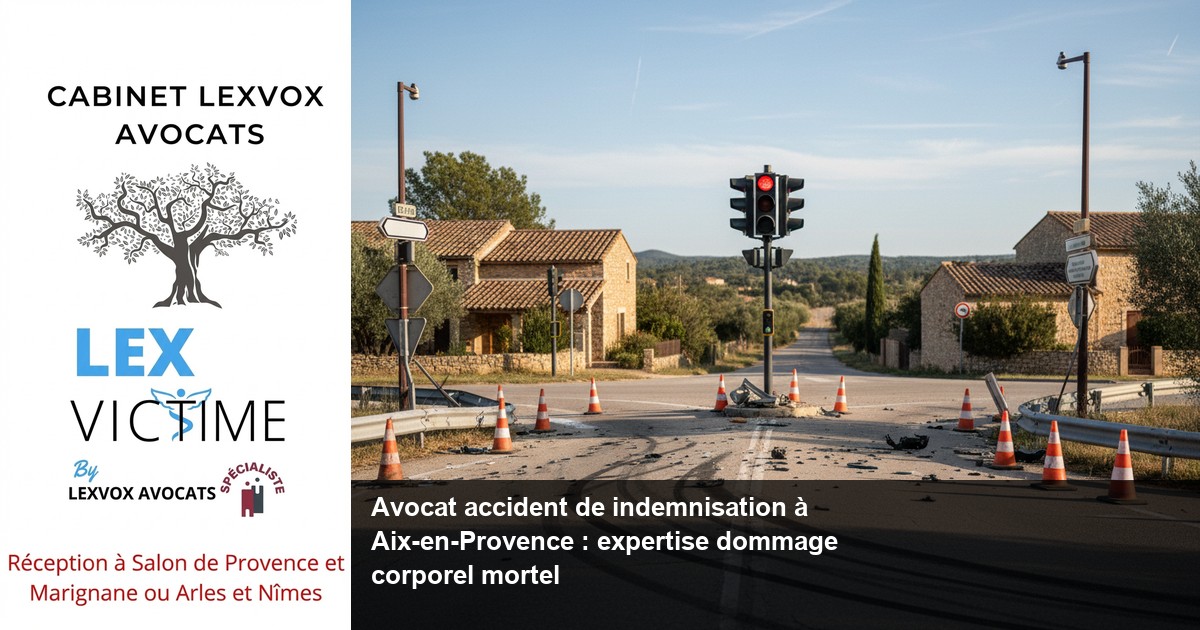 Avocat accident infirmière libérale à Aix-en-Provence
