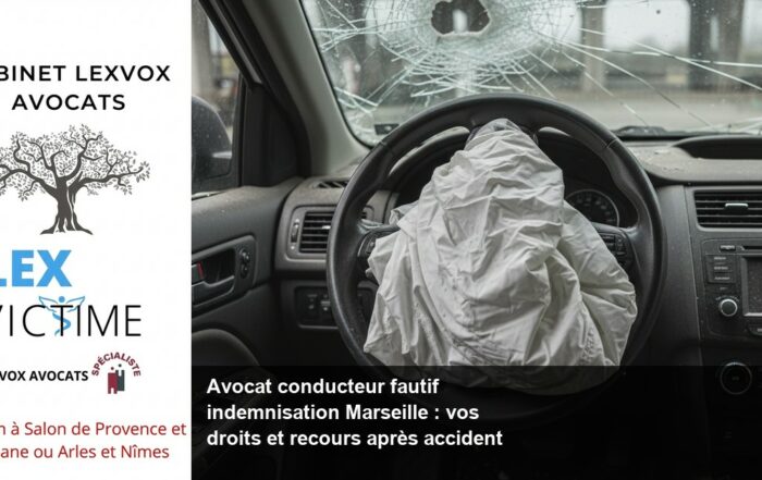 Conducteur fautif après un accident de la route à Marseille : quels droits à indemnisation