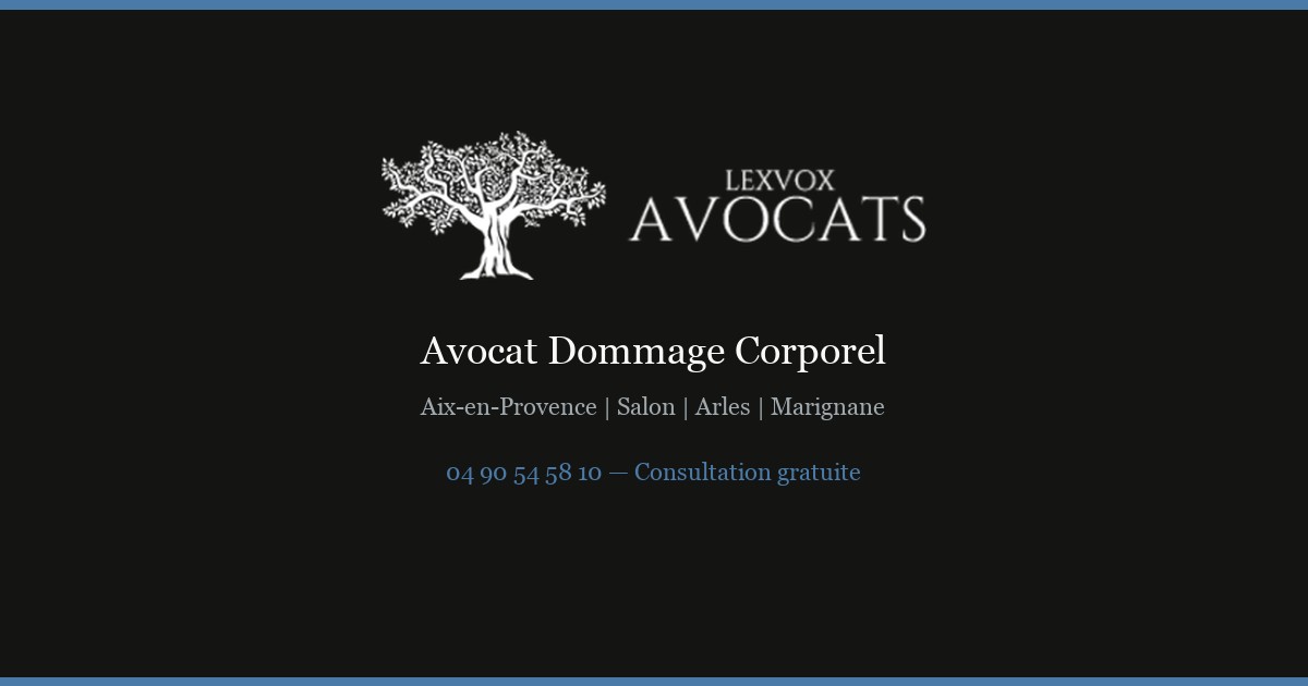 Types de préjudices indemnisables après un accident à Aix-en-Provence : nomenclature Dintilhac et guide de la victime