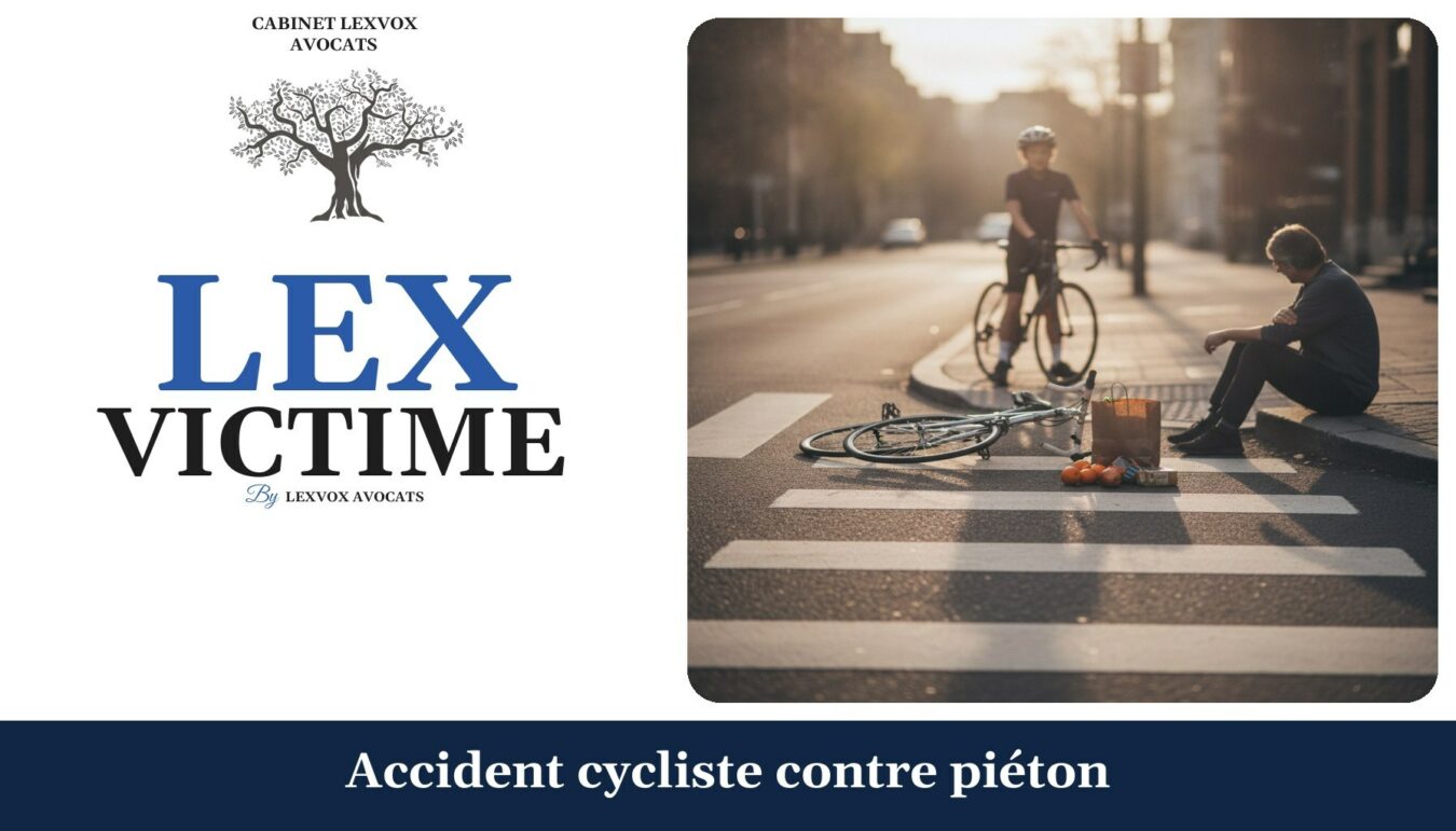 Accident cycliste contre piéton — cabinet LEXVOX Avocats, Salon-de-Provence