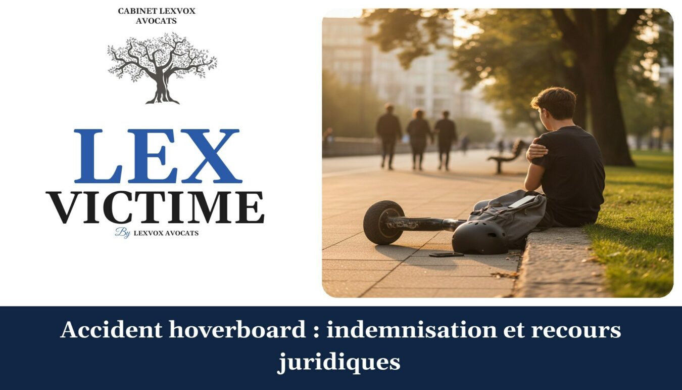 Accident hoverboard : indemnisation et recours juridiques — cabinet LEXVOX Avocats, Arles