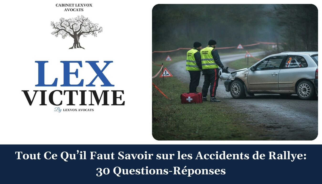 Tout Ce Qu’il Faut Savoir sur les Accidents de Rallye: 30 Questions-Réponses — cabinet LEXVOX Avocats, Nîmes