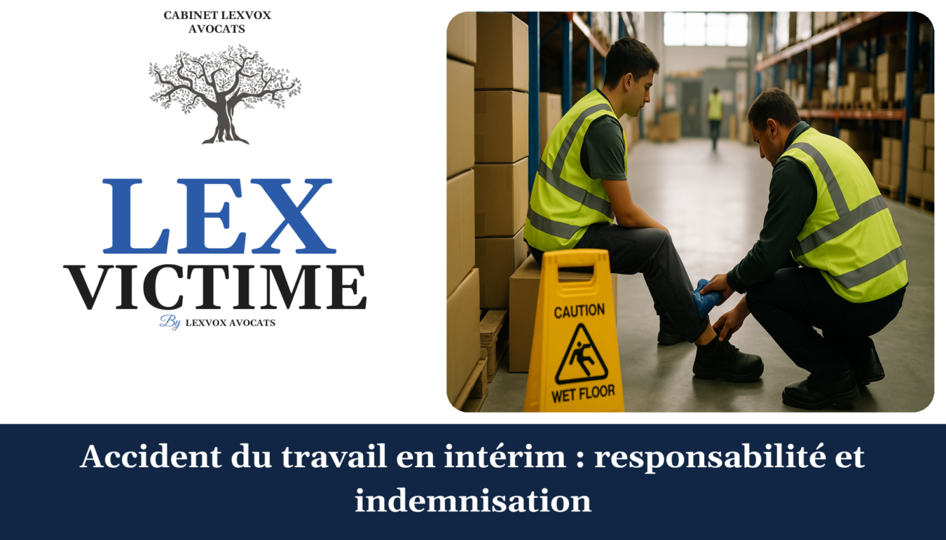 Accident du travail en intérim : responsabilité et indemnisation