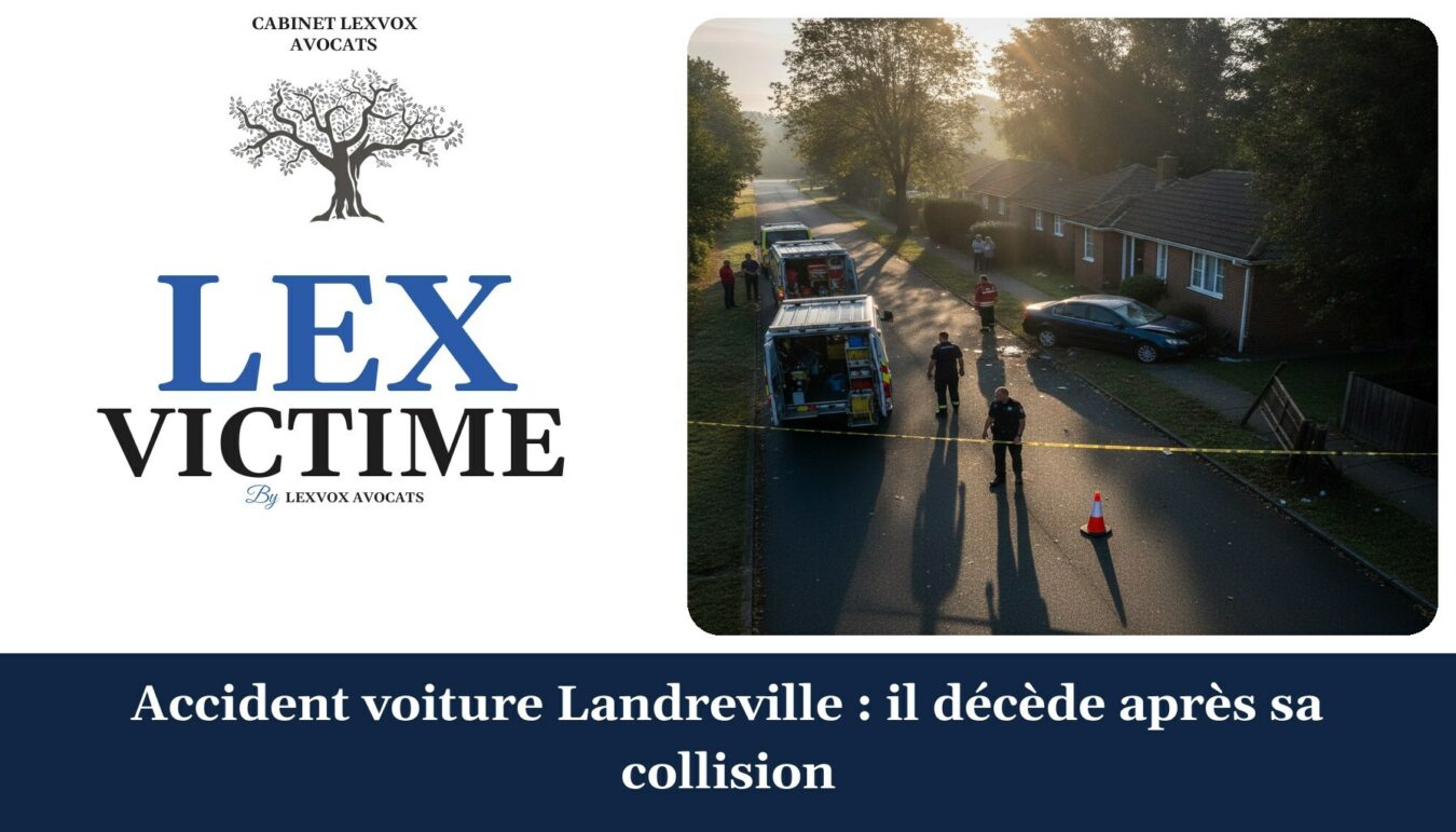 Accident voiture Landreville : il décède après sa collision — cabinet LEXVOX Avocats, Salon-de-Provence