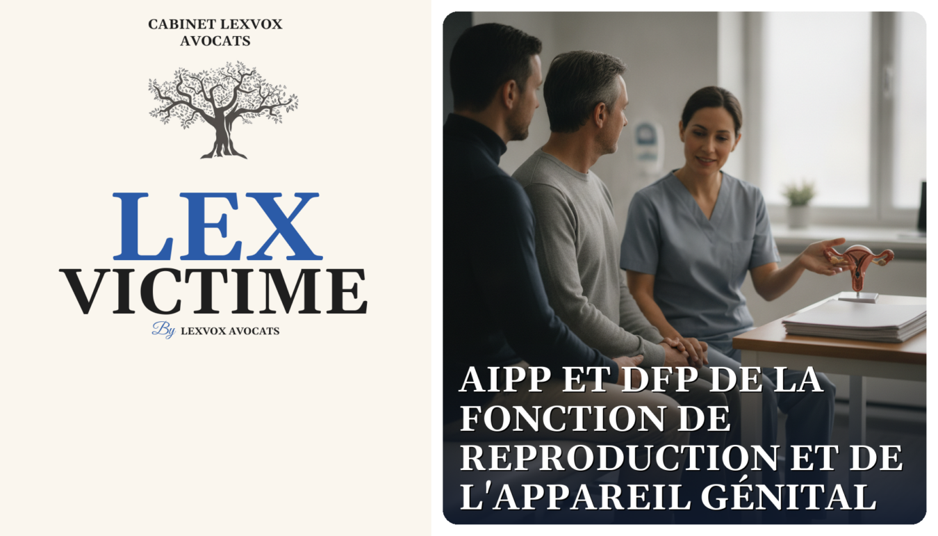 AIPP et DFP de la fonction de reproduction et de l'appareil génital