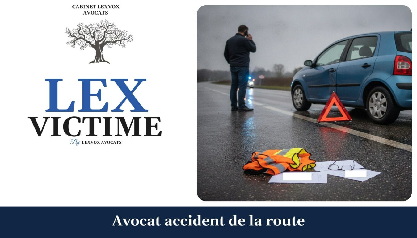 Avocat accident de la route — cabinet LEXVOX Avocats, Aix-en-Provence