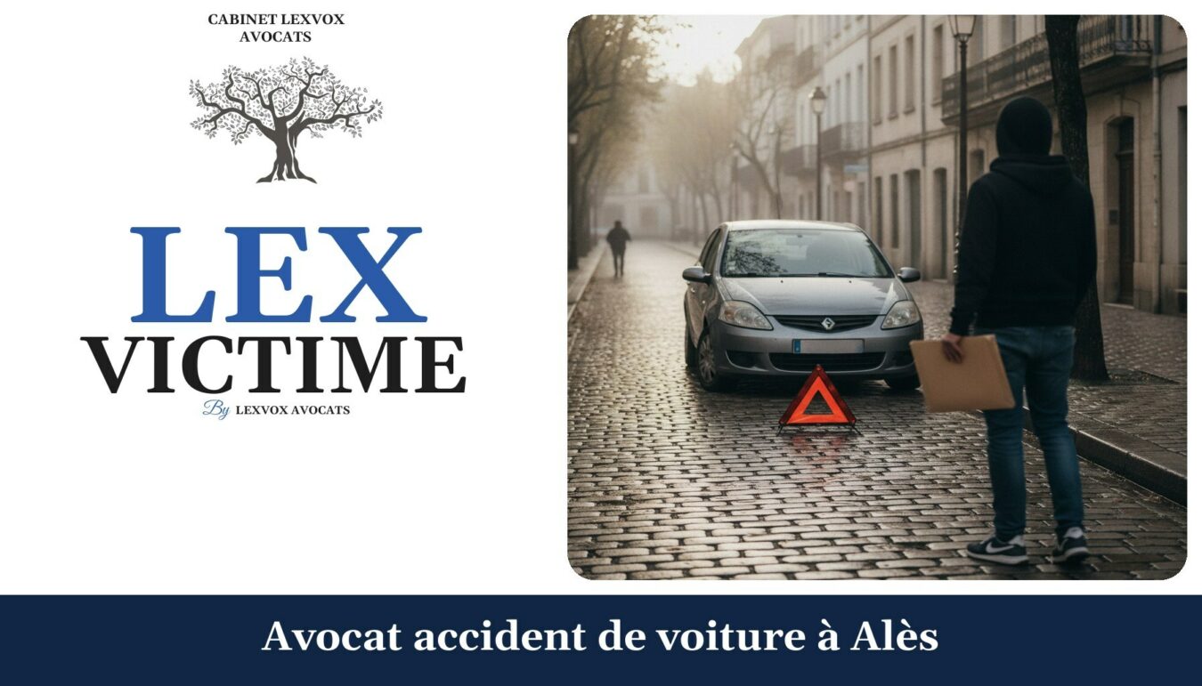 Avocat accident de voiture à Alès — cabinet LEXVOX Avocats, Marignane