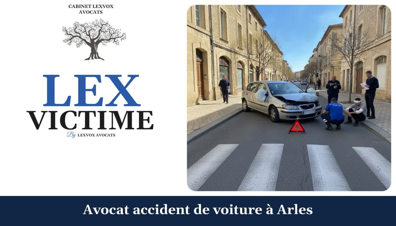 Avocat accident de voiture à Arles — cabinet LEXVOX Avocats, Arles
