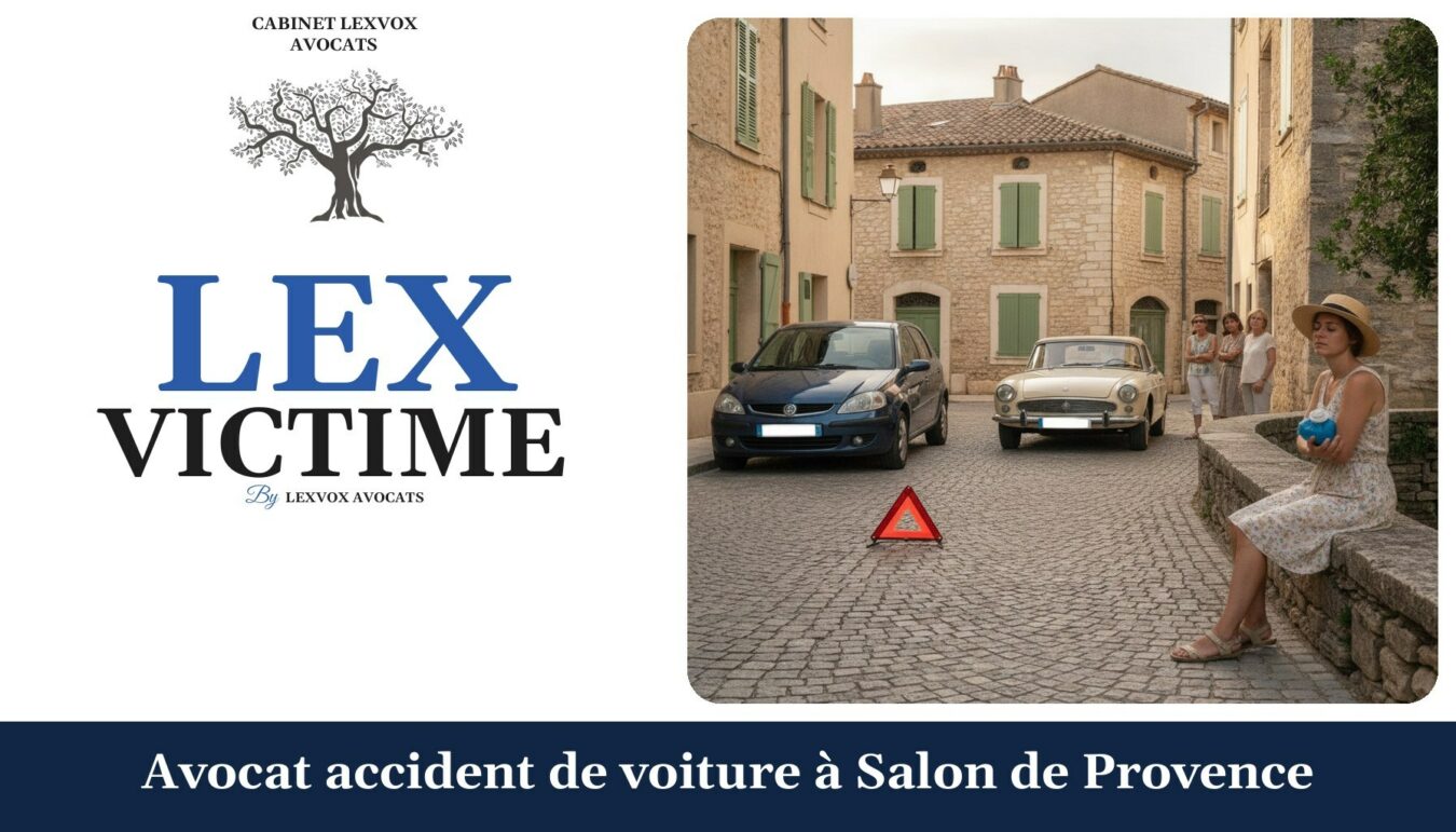 Avocat accident de voiture à Salon de Provence — cabinet LEXVOX Avocats, Salon-de-Provence