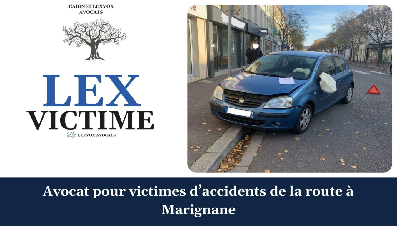 Avocat pour victimes d’accidents de la route à Marignane — cabinet LEXVOX Avocats, Marignane