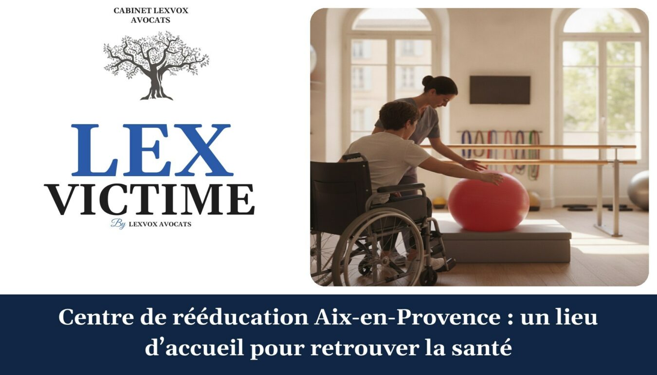 Centre de rééducation Aix-en-Provence : un lieu d’accueil pour retrouver la santé — cabinet LEXVOX Avocats, Aix-en-Provence